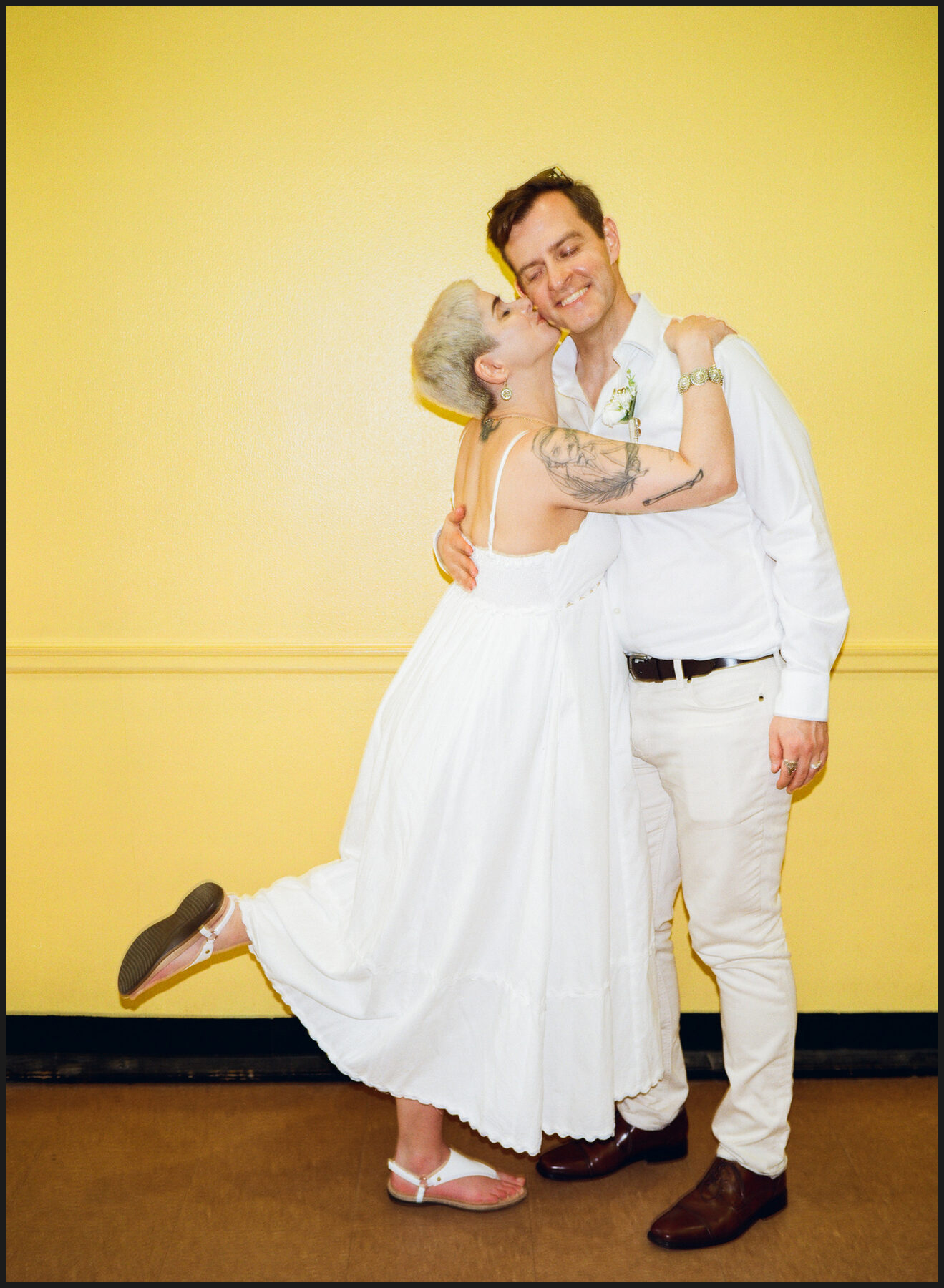 Brooklyn City Hall elopement, captured on film by Lana Dubkova, photo 18